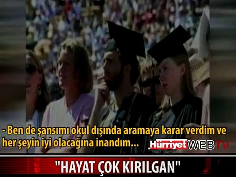 İŞTE STEVE JOBS'IN REKOR KIRAN KONUŞMASI