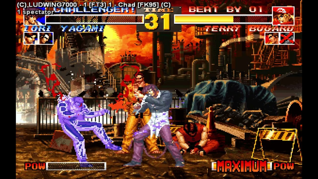KOF 95 - LUDWING7000 VS Chad