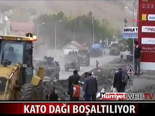 MUHTARLARA EMİR VERİLDİ: KATO DAĞI BOŞALTILIYOR