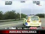 POLİS ARACINDAKİ KAMERA O ANLARA KAYDETTİ