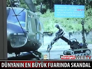 DÜNYANIN EN BÜYÜK SAVUNMA FUARINDA SKANDAL