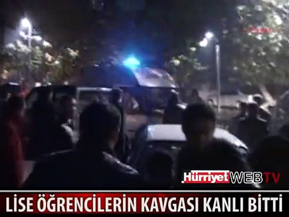 LİSELİLERİN KAVGASI KANLI BİTTİ