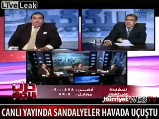 CANLI YAYINDA BÜYÜK KAVGA