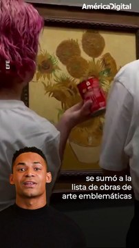 La arruinaron: activistas arrojaron sopa de tomate a una reconocida obra de Van Gogh