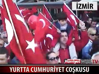 İPTALE RAĞMEN TÜRKİYE 29 EKİM'İ BÖYLE KUTLADI
