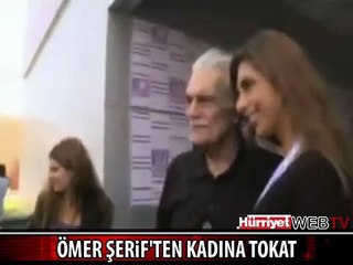 ÜNLÜ AKTÖR KADIN HAYRANINI TOKATLADI