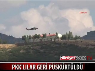 KARAKOLA SIZMAK İSTEYEN PKK'LILAR GERİ PÜSKÜRTÜLDÜ