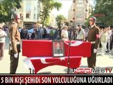 ŞEHİT KIDEMLİ YÜZBAŞI ERHAN KINDIR TOPRAĞA VERİLDİ