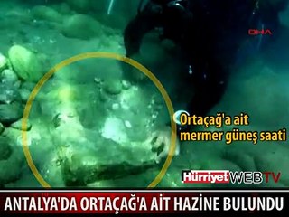 DENİZ ALTINDA BÜYÜK HAZİNE BULUNDU