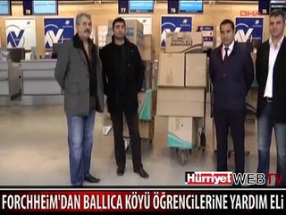 ALMANYA'DAN BİTLİS'E YARDIM ELİ