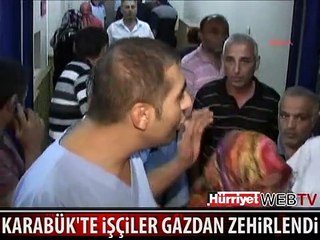 24 İŞÇİ GAZDAN ZEHİRLENDİ