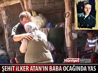 ŞEHİDİN BABA OCAĞINDA BÜYÜK YAS