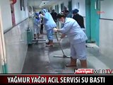 ACİL SERVİSE ACİL MÜDAHALE YAPTILAR