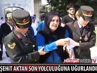 ŞEHİT ER YUSUF AKTAN SON YOLCULUĞUNA UĞURLANDI