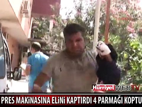 KOPAN PARMAKLARIYLA HASTANE HASTANE DOLAŞTI