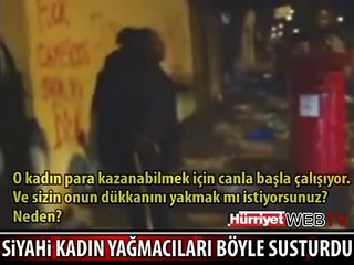 YAĞMACILARI BÖYLE AZARLADI