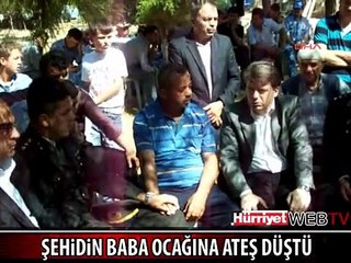 ŞEHİDİN BABA OCAĞINDA YAS