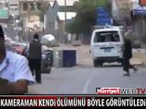 KAMERAMAN KENDİ ÖLÜMÜNÜ BÖYLE ÇEKTİ