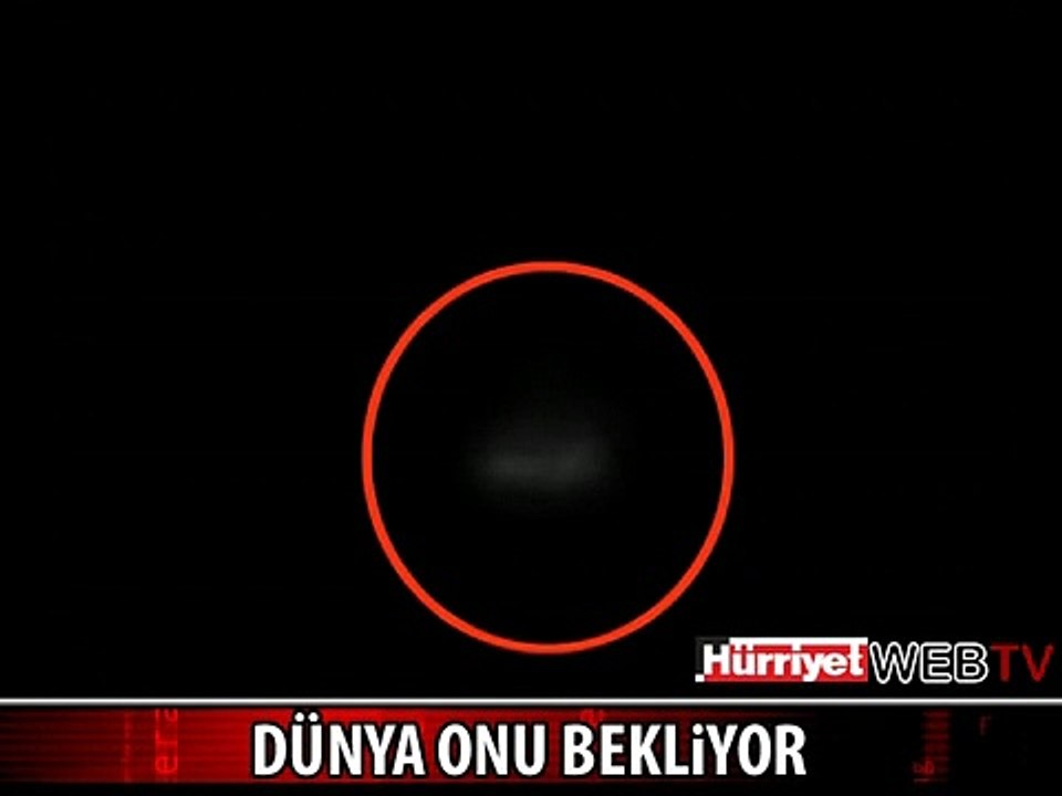 UARS DÜNYA'YA YAKLAŞIRKEN GÖRÜNTÜLENDİ