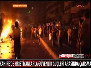 HRISTİYANLARLA POLİS BÖYLE ÇATIŞTI