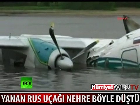 YANAN RUS UÇAĞI NEHRE BÖYLE DÜŞTÜ