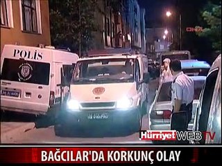 BAĞCILAR'DA KORKUNÇ CİNAYET
