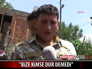 YAŞADIKLARI DEHŞETİ ANLATTI