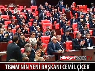 TBMM'NİN YENİ BAŞKANI CEMİL ÇİÇEK