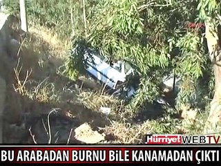 ŞANS ESERİ BURNU BİLE KANAMADI