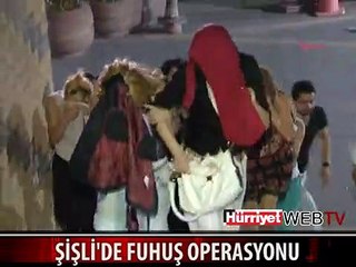 DİSKOYA FUHUŞ BASKININDA 15 KADIN YAKALANDI