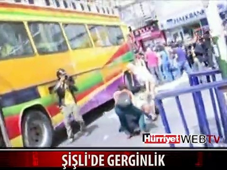 ŞİŞLİ'DE GERGİNLİK
