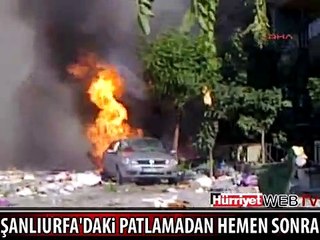 BU GÖRÜNTÜLER PATLAMADAN HEMEN SONRA ÇEKİLDİ