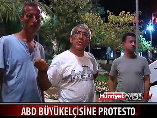 ABD BÜYÜKELÇİSİ GÜLEREK İZLEDİ