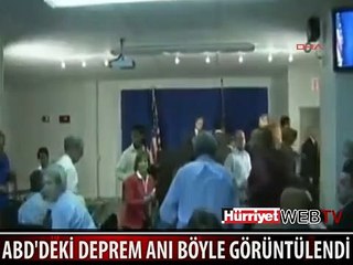 İŞTE ABD'DEKİ DEPREM ANI