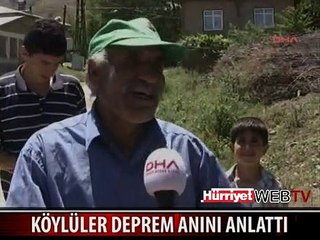 DEPREMİ YAŞAYANLAR O ANI ANLATTI
