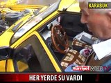 KARABÜK VE KONYA YAĞMURLA BOĞUŞTU