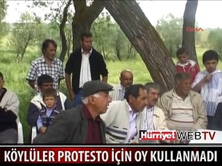 KÖYLÜLER SANDIĞA GİTMEDİ