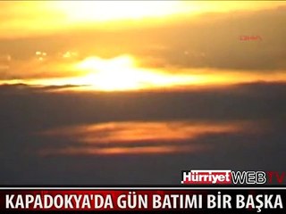 KAPADOKYA'DA MUHTEŞEM MANZARA