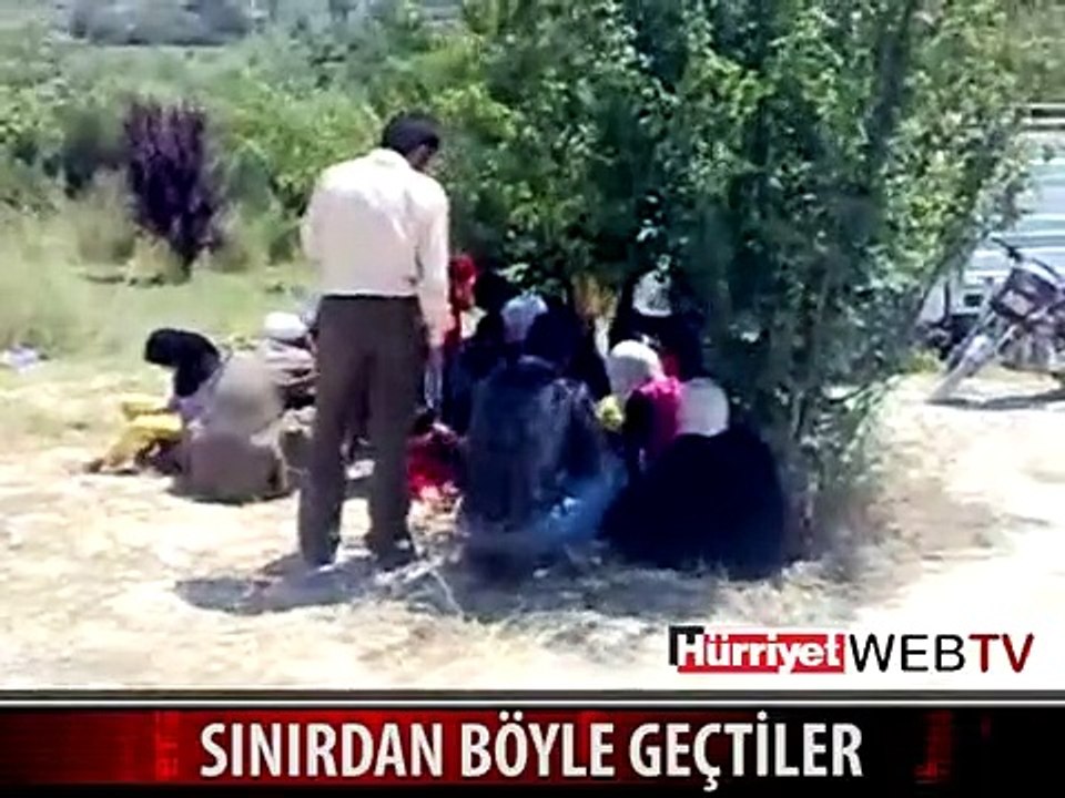 SINIRDAN BÖYLE GEÇTİLER