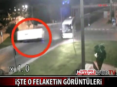 İŞTE DEHŞETE DÜŞÜREN O KAZANIN GÖRÜNTÜLERİ
