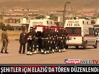 ŞEHİTLER MEMLEKETLERİNE BÖYLE UĞURLANDI