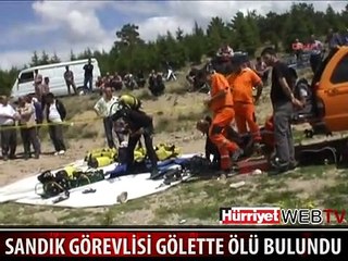 SANDIK GÖREVLİSİ ÖLÜ BULUNDU
