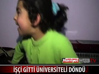 GİDERKEN MEVSİMLİK İŞÇİ DÖNERKEN ÜNİVERSİTELİ