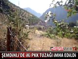 ŞEMDİNLİ'DEKİ PKK MAYINLARI BÖYLE İMHA EDİLDİ