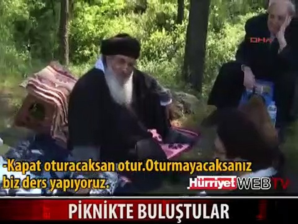 ÜZMEZ VE GÜNDÜZ PİKNİKTE BULUŞTU