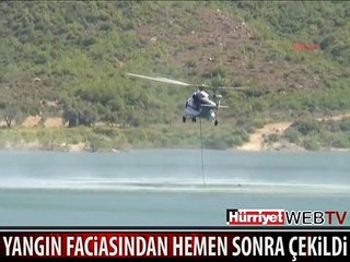 YANGIN FACİASINDAN HEMEN SONRA ÇEKİLDİ