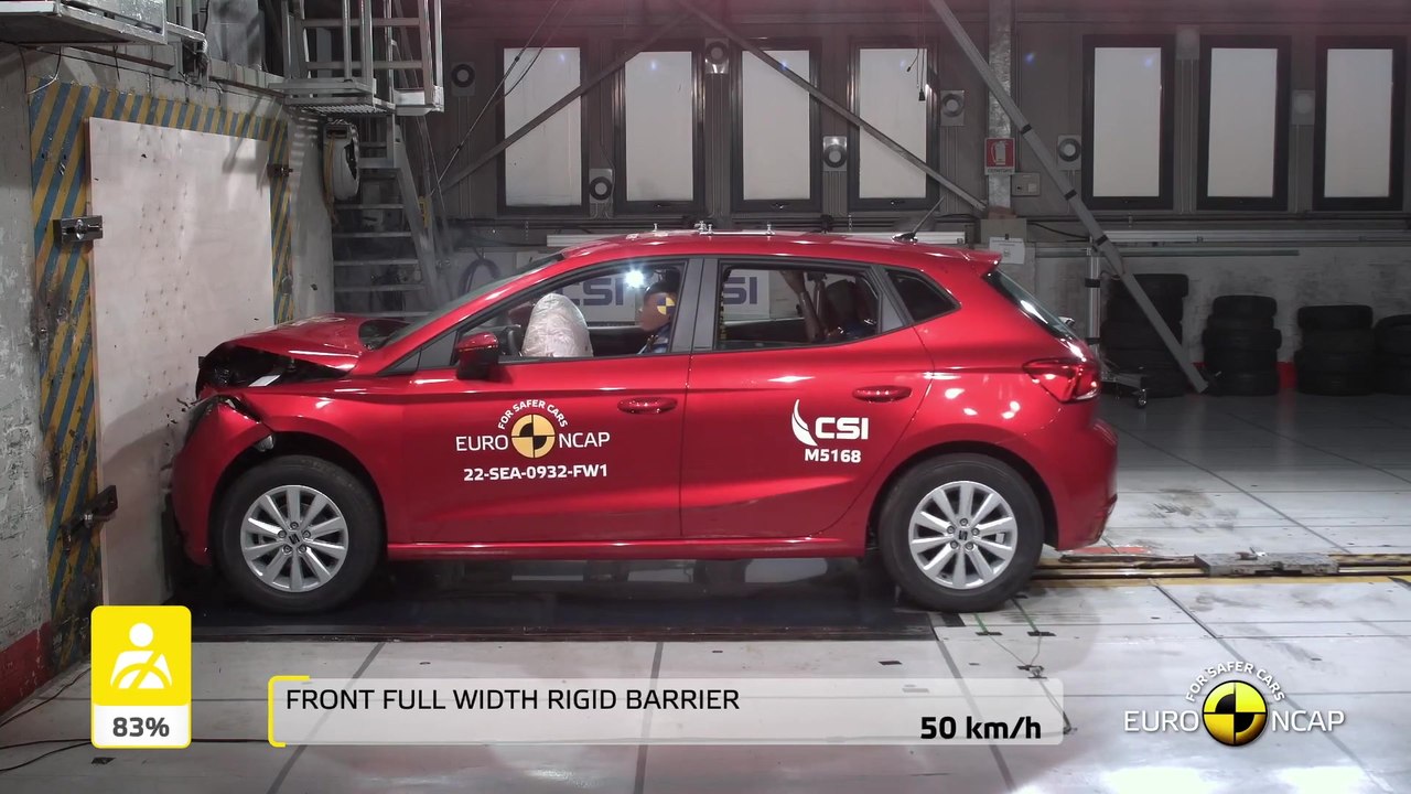 Euro NCAP - fünf Sterne für SEAT Ibiza