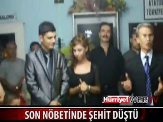 ŞEHİT POLİSİN SON GÖRÜNTÜLERİ