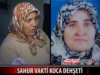 KAFASINA SANDALYE, VAZO VE ÇAYDANLIKLA VURARAK ÖLDÜRDÜ