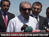 BİNLERCE ESNAFA ZORLA KEPENK KAPATTIRILIYOR